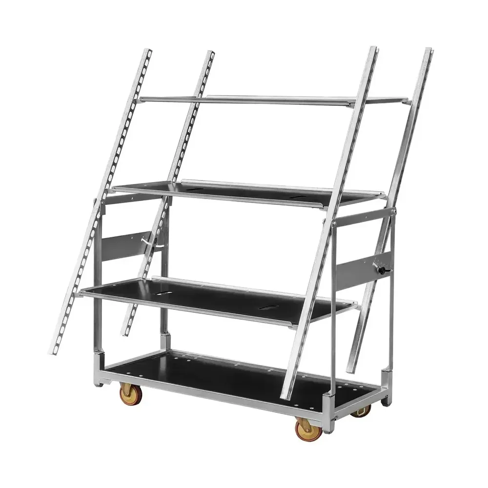 Carucior flori baza + 3 rafturi inclinate [1]