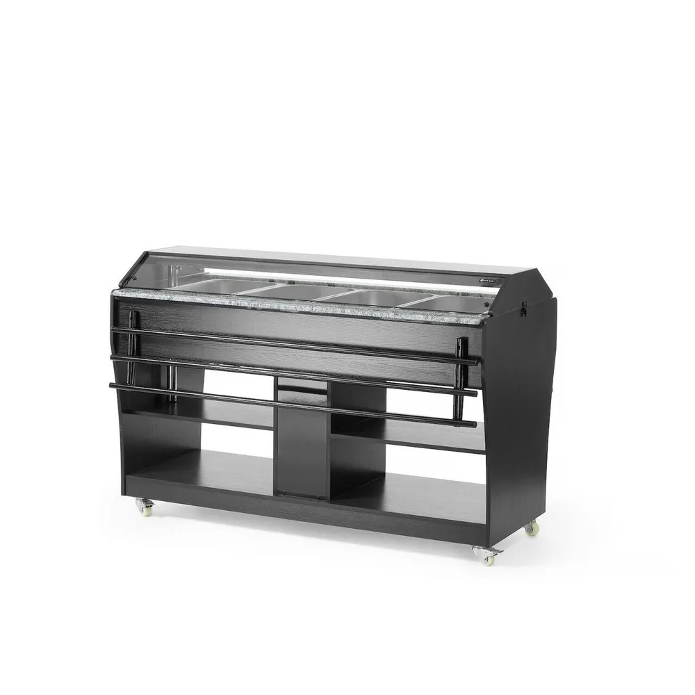 Carucior incalzire GN1/1, 2000W, 1490x765x1370 mm, pentru bufet [1]