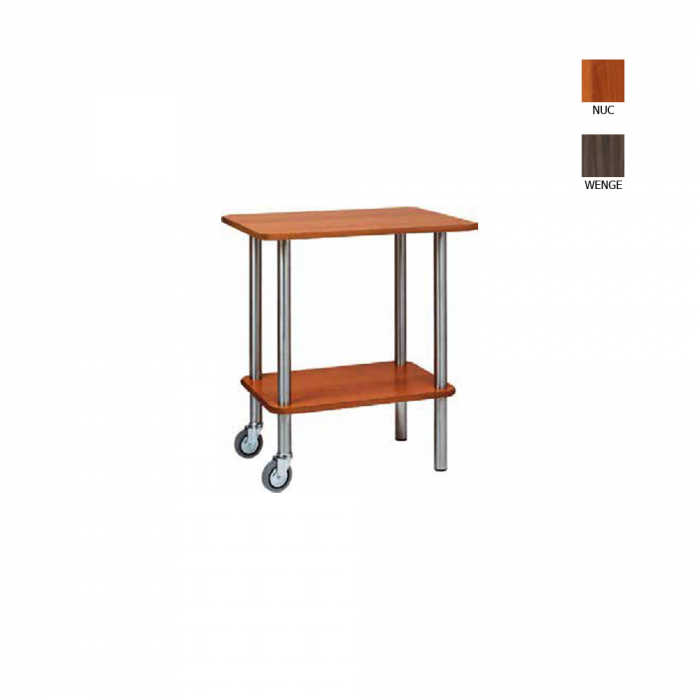Carucior pentru servire cu 2 polite, culoare carbon, CA901RCA [1]