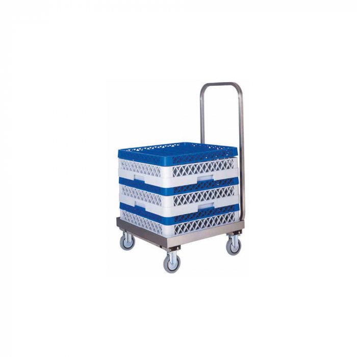 Carucior pentru transport lazi scurgere farfurii, 520x520x200(h) mm, CP1446 [1]