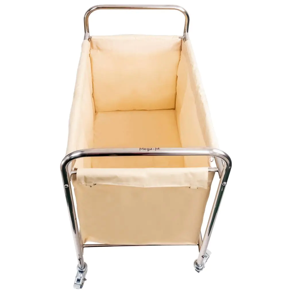 Carucior rufe 91x56x92cm, inox [4]
