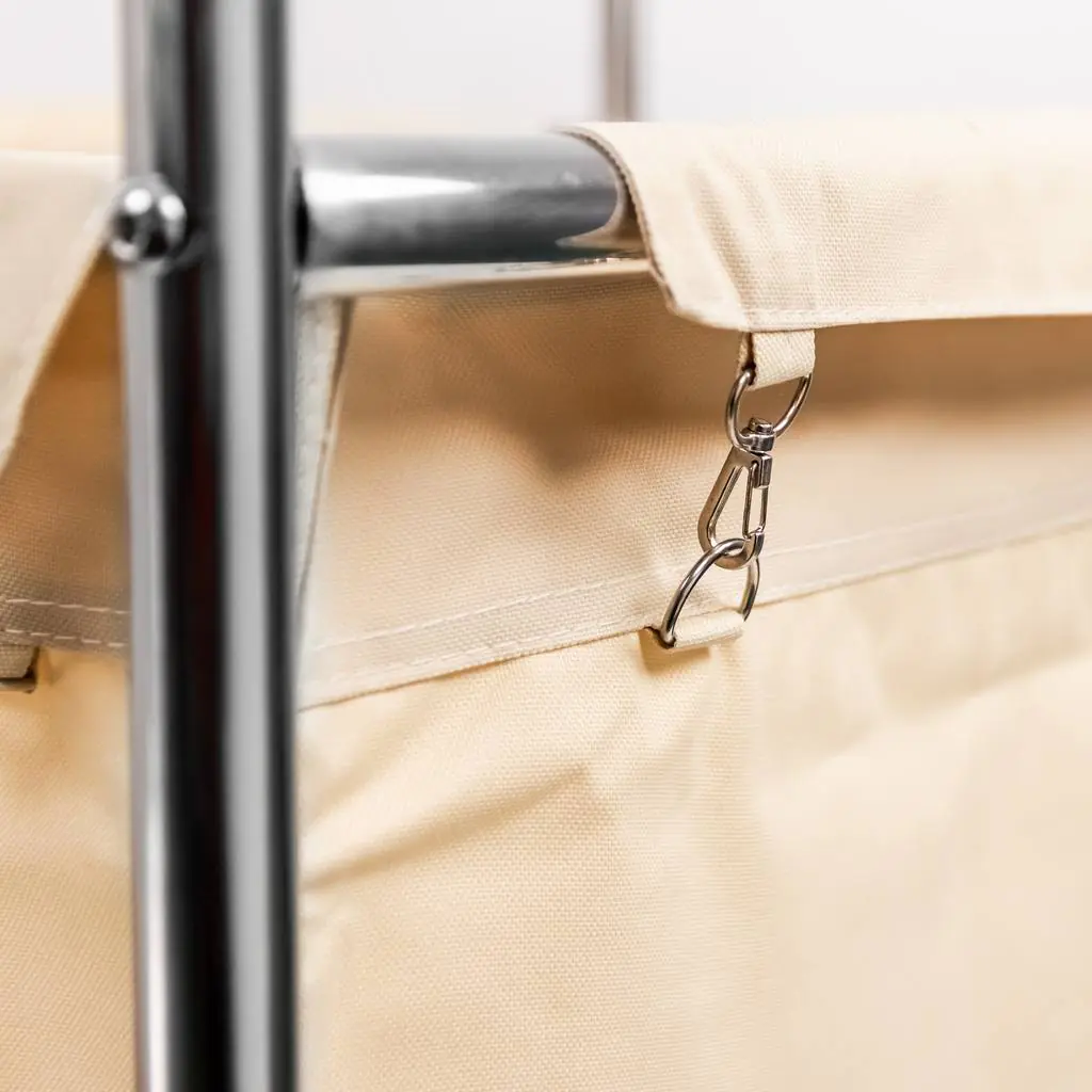 Carucior rufe 91x56x92cm, inox [6]