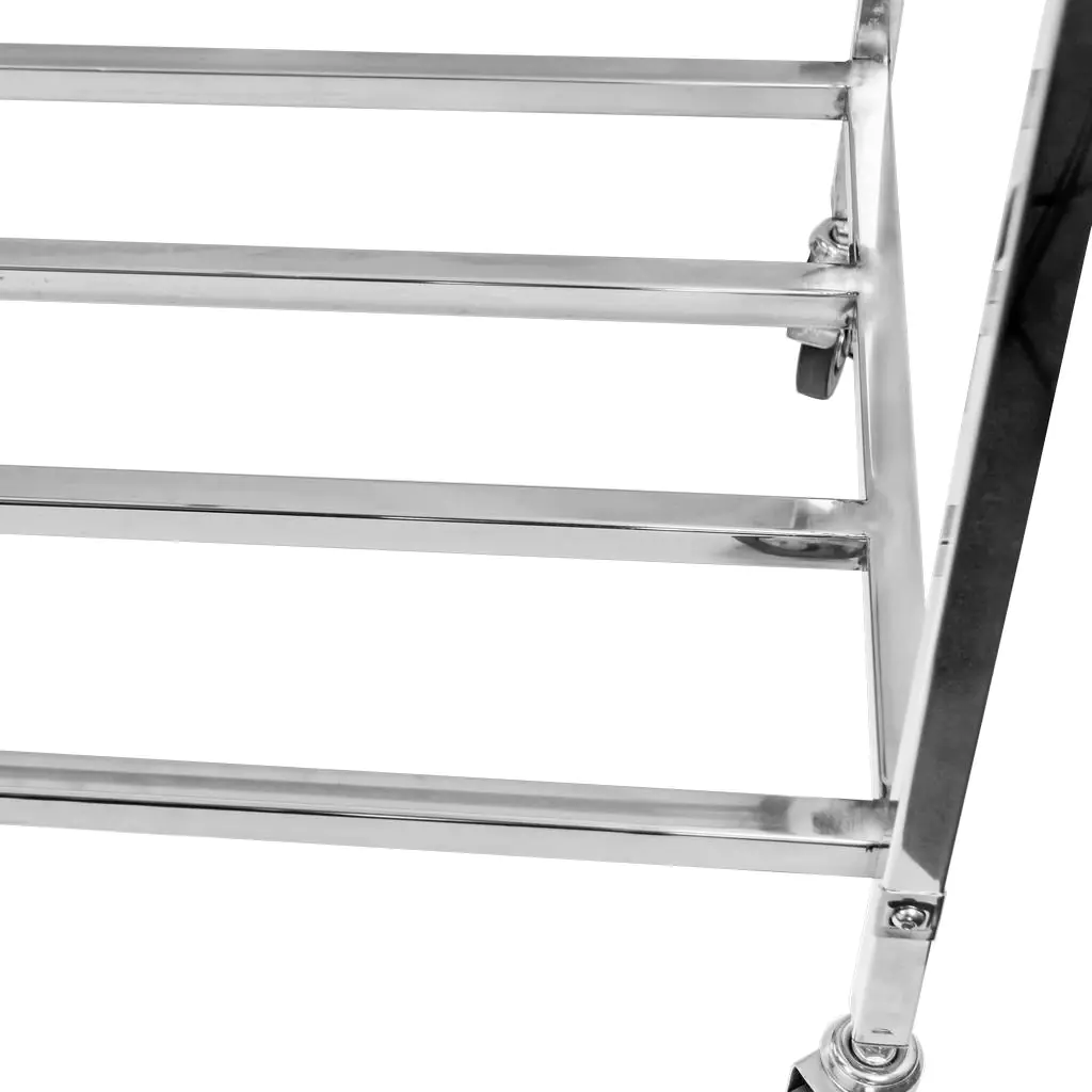 Carucior rufe cu 2 saci 90x60x102cm, inox [7]