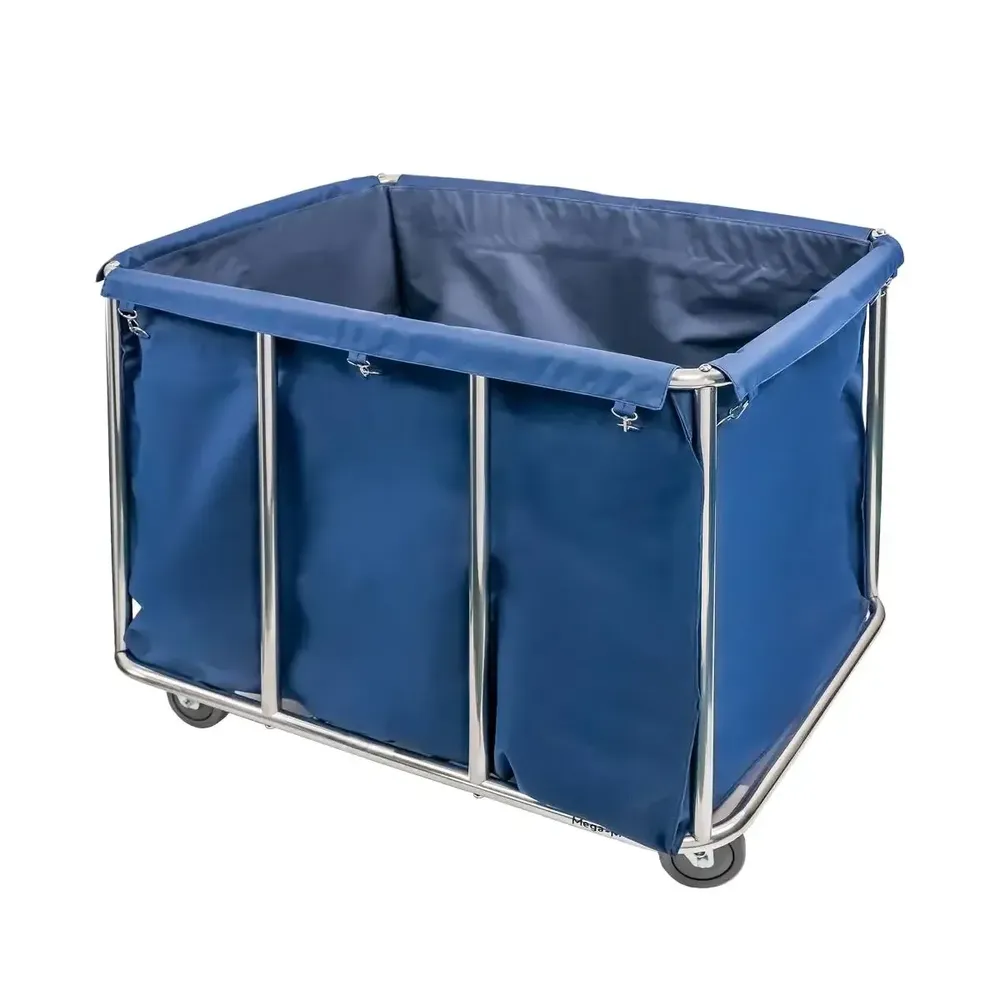Carucior sortare rufe 90x65x78cm, inox [1]