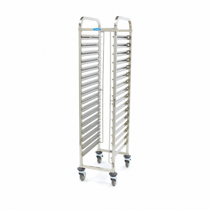 Carucior debarasare inox 16 tavi GN1/1 [8]