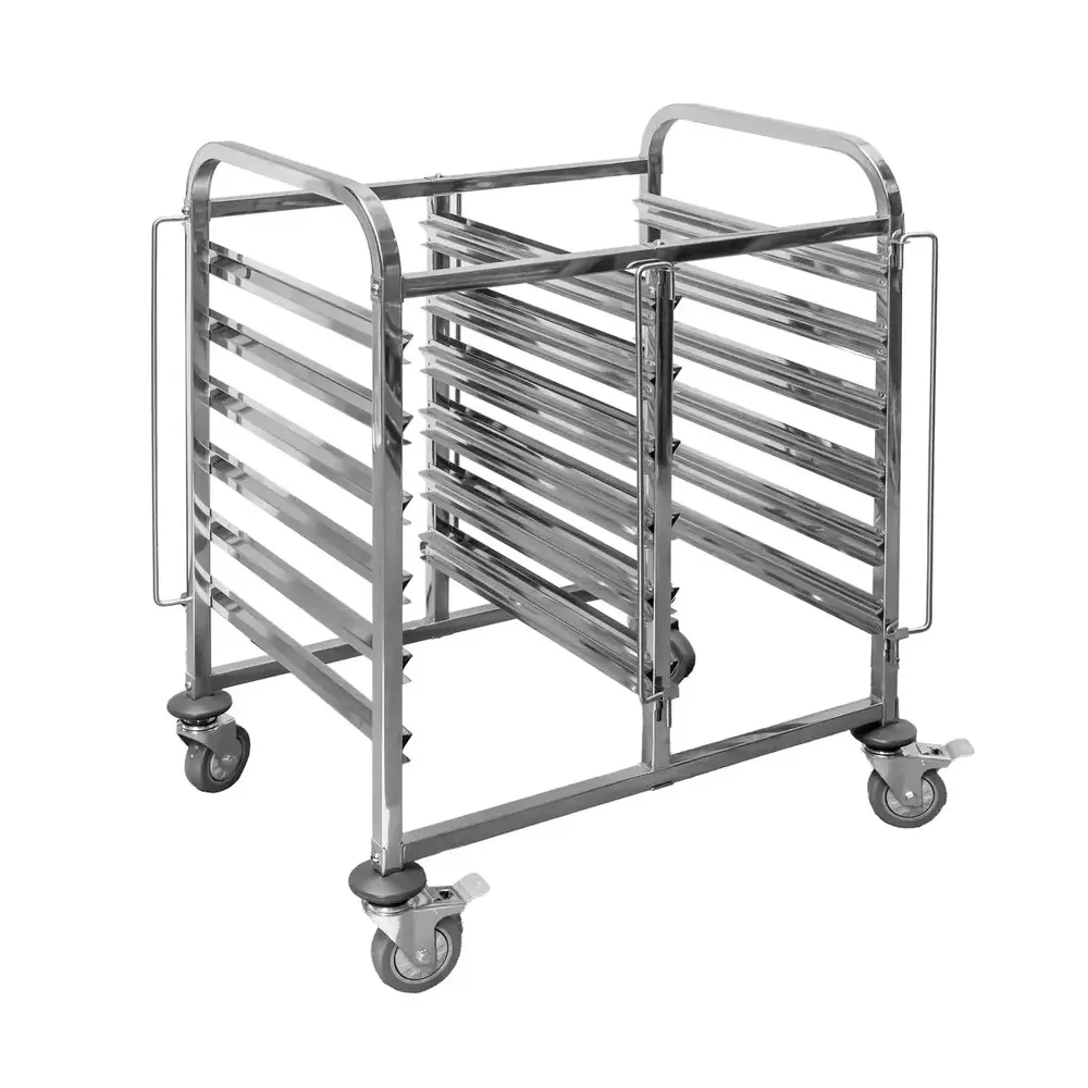 Carucior transport GN 1/1 dublu 74x55x100cm [1]