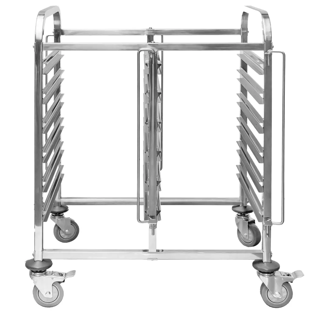 Carucior transport GN 1/1 dublu 74x55x100cm [5]