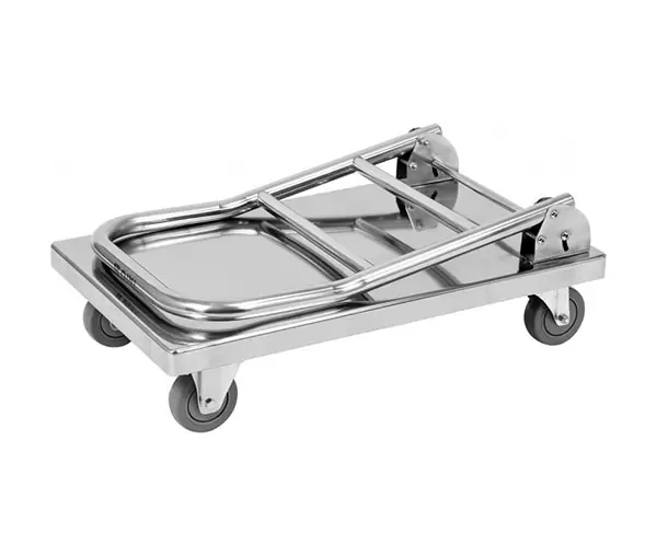 Carucior inox pentru transport 600x430mm [3]