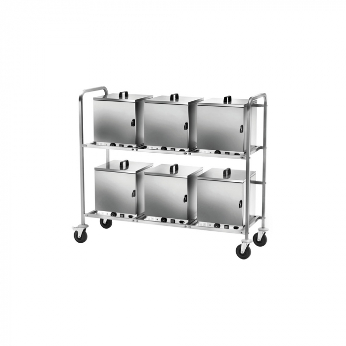 Carucior transport mic dejun pe roti, 1550x610x1320(h) mm, CPC600 [1]