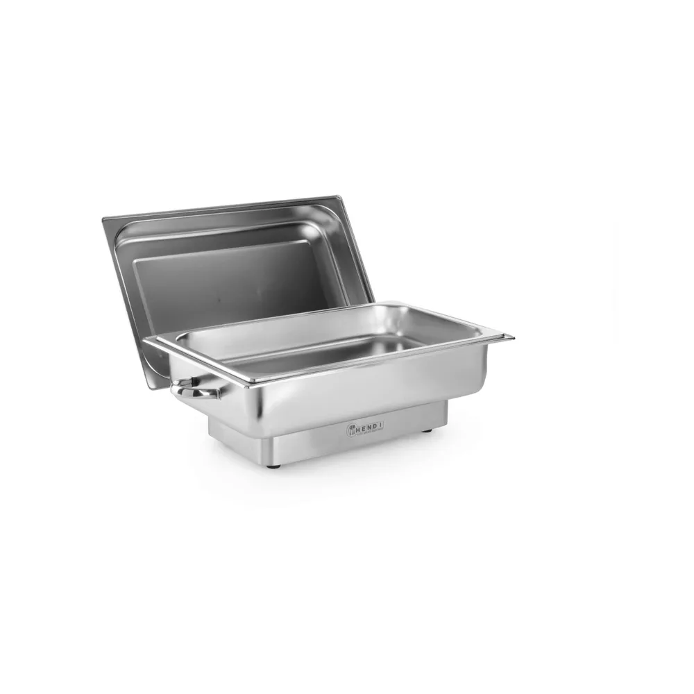 Chafing dish electric GN 1/1, 9 litri, inox, 1000W, 615x355x280mm [1]