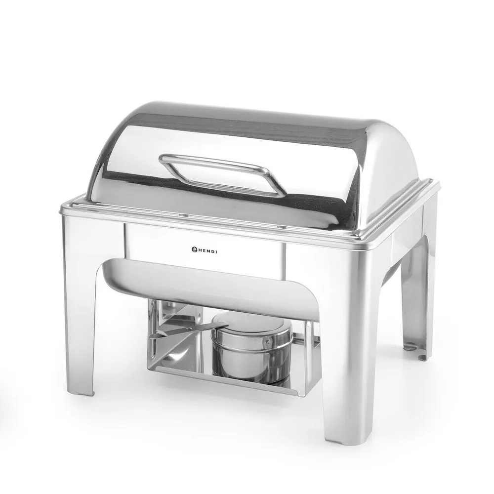 Chafing dish GN 1/2, inox lucios, capac cu sistem de blocare [4]