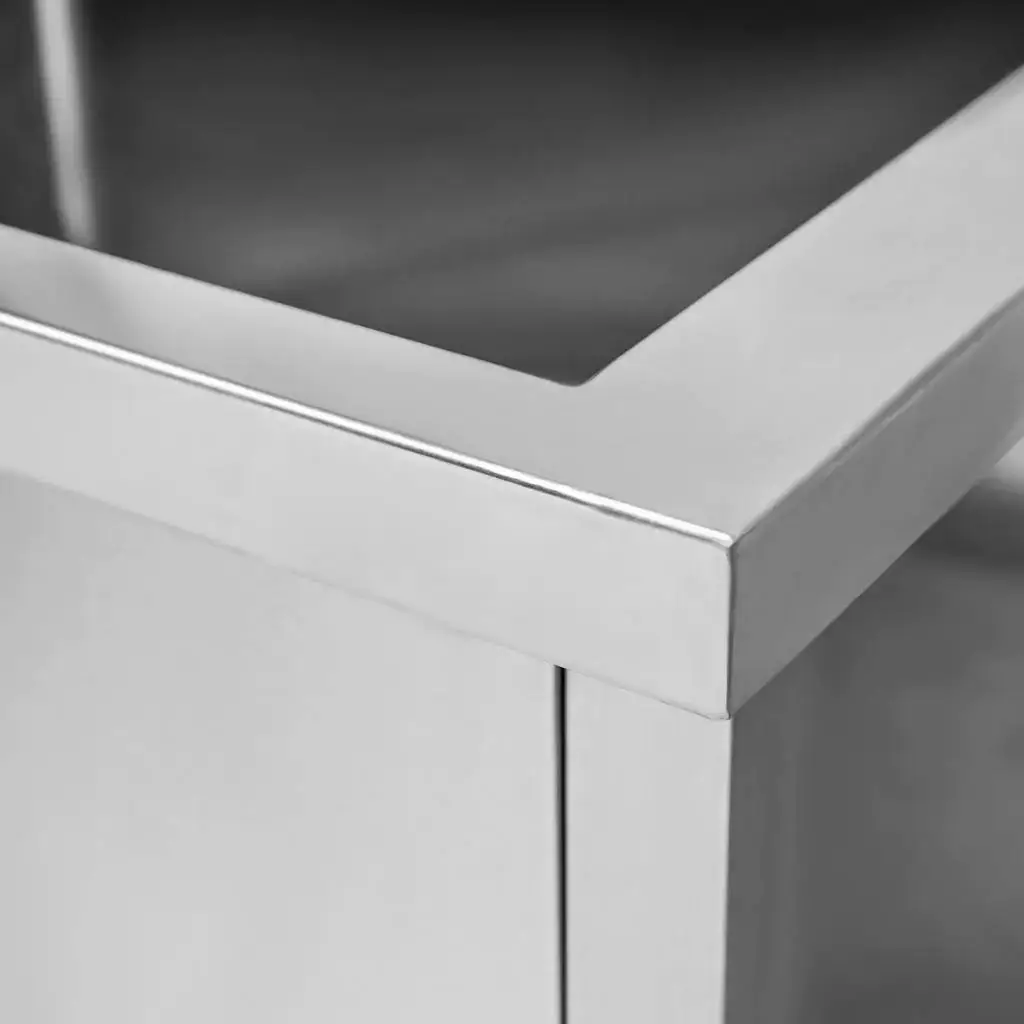 Chiuveta bucatarie cuva mare, inox, 100x60x85cm, o singura cuva [2]