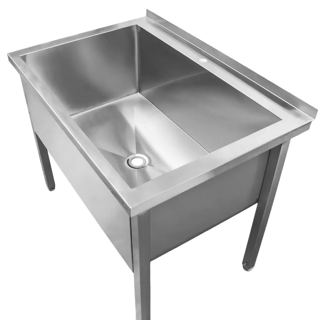 Chiuveta bucatarie cuva mare, inox, 120x60x85cm, o singura cuva [5]
