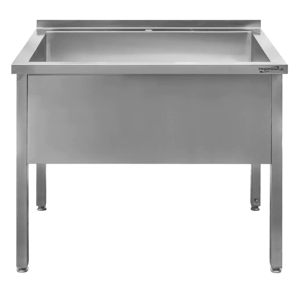 Chiuveta bucatarie cuva mare, inox, 120x70x85cm, o singura cuva [7]