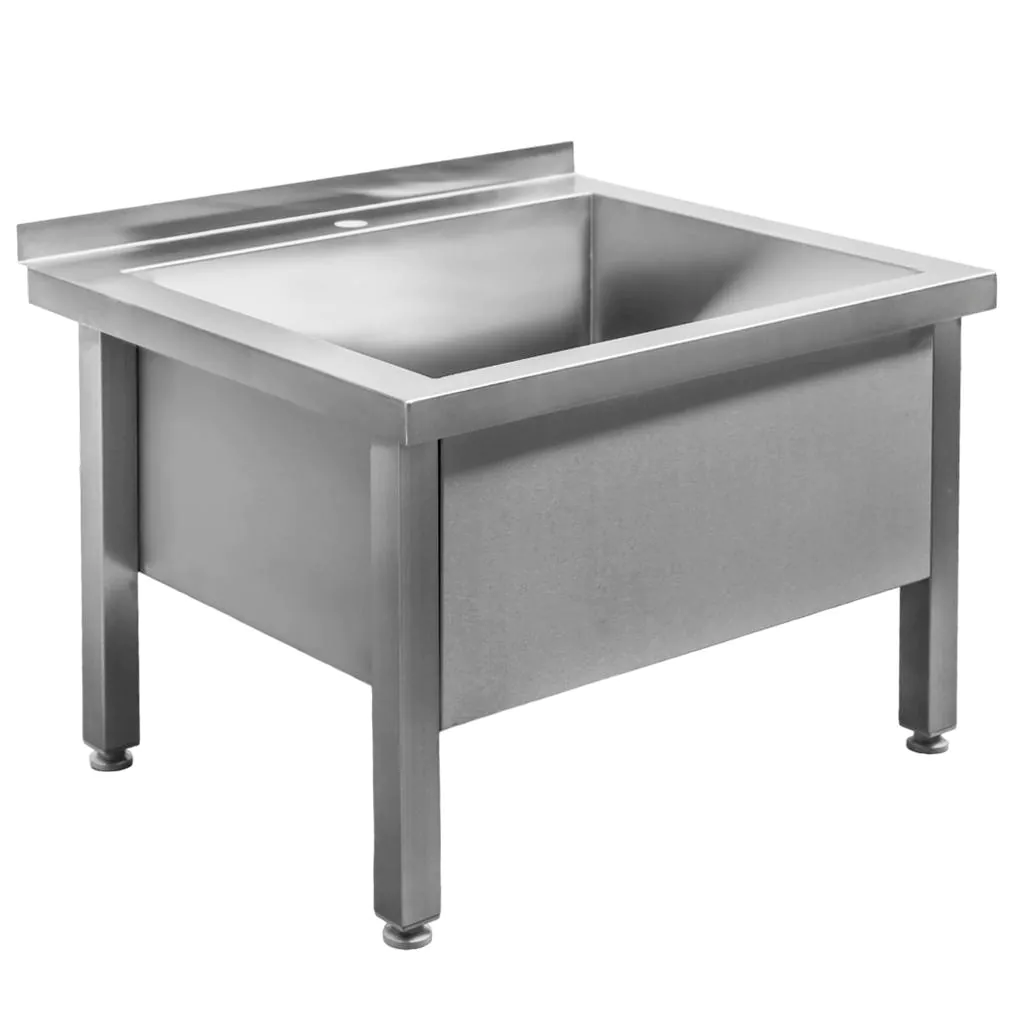 Chiuveta bucatarie cuva mare, inox, 70x60x50cm, o singura cuva [2]