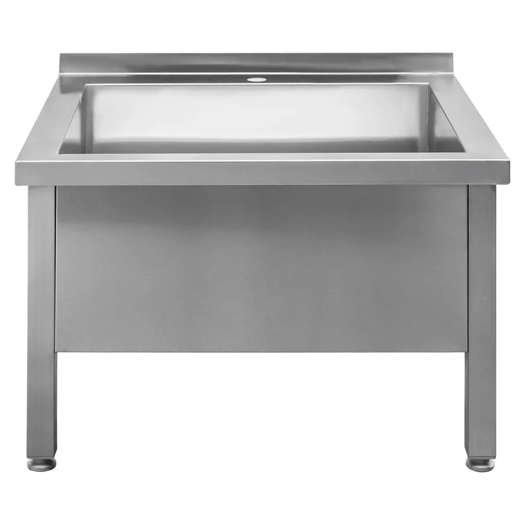 Chiuveta bucatarie cuva mare, inox, 70x60x50cm, o singura cuva [5]