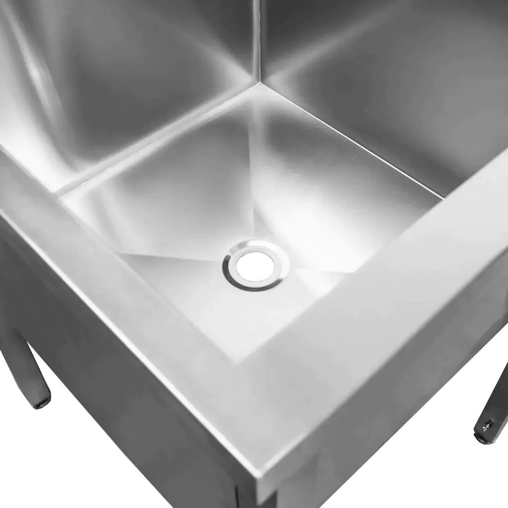 Chiuveta bucatarie cuva mare, inox, 80x70x85cm, o singura cuva [3]