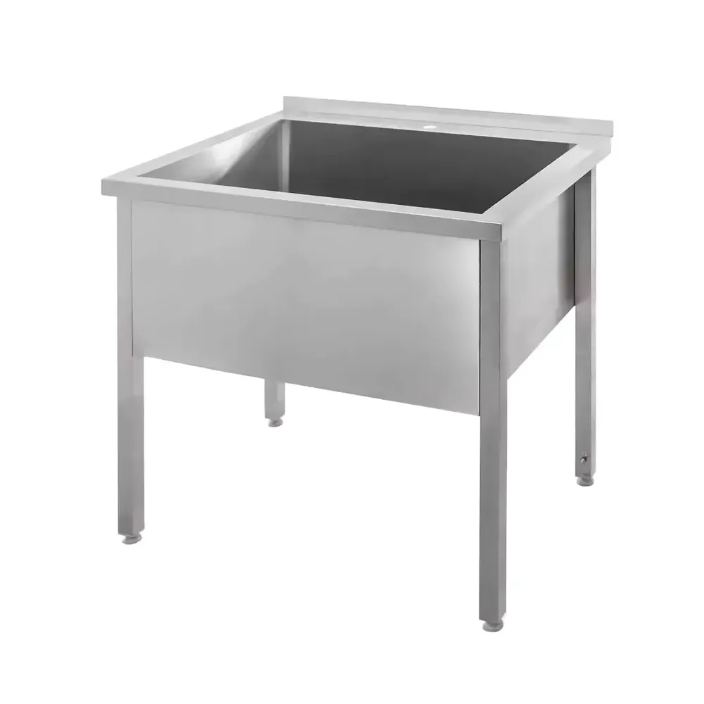 Chiuveta bucatarie cuva mare, inox, 90x70x85cm, o singura cuva [1]
