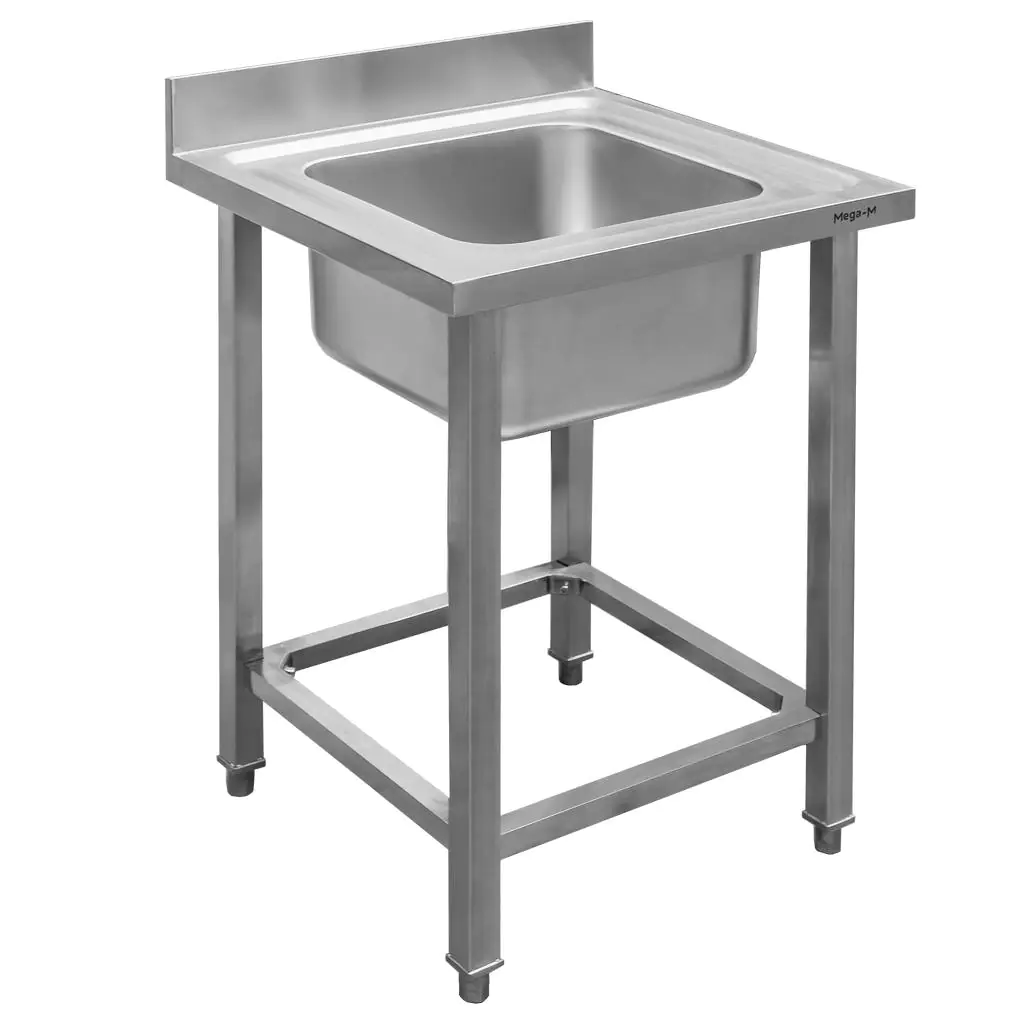 Chiuveta inox 1 cuva 60x60x85cm [4]