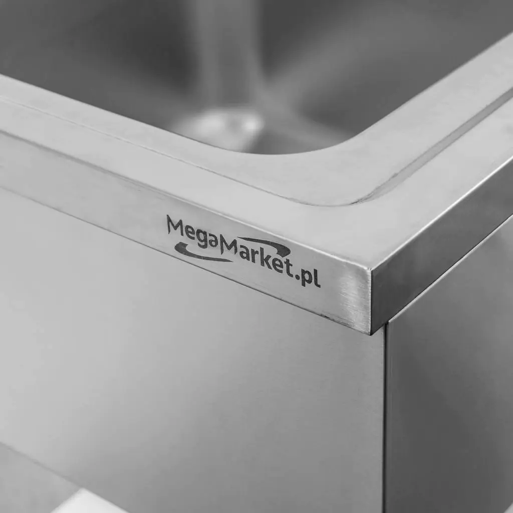 Chiuveta inox 1 cuva cu masca si raft 80x70x85cm [7]