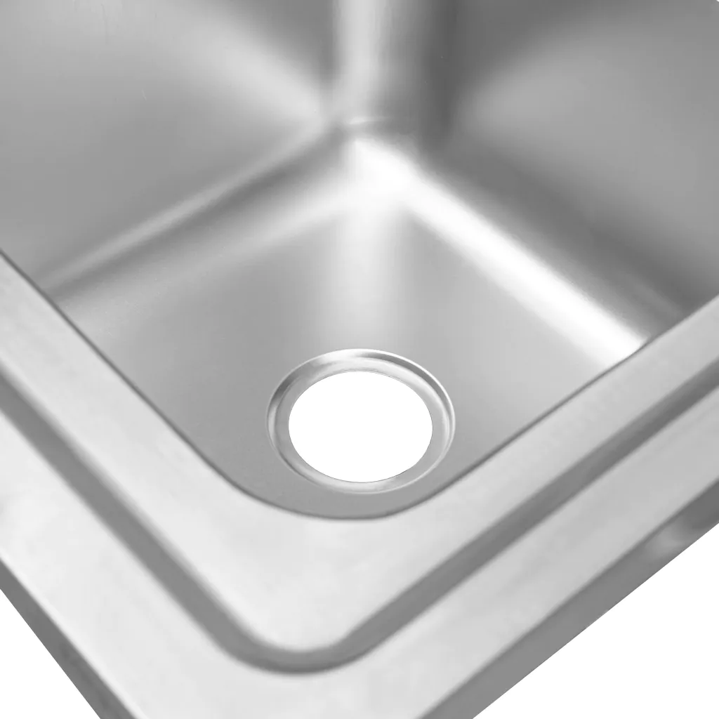 Chiuveta inox 2 cuve 100x60x85cm [6]