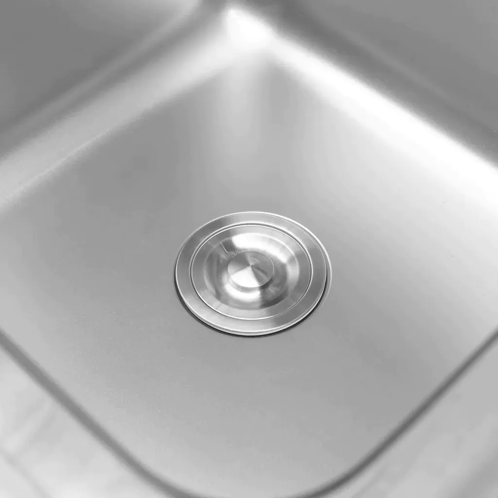 Chiuveta inox cuva dreapta, dulap 100x60x85cm [7]