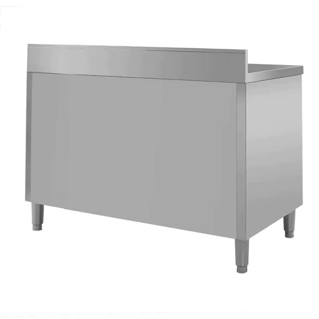 Chiuveta inox cuva dreapta, dulap 120x70x85cm [8]