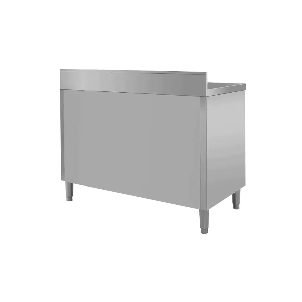 Chiuveta inox cuva stanga, dulap 100x60x85cm [4]