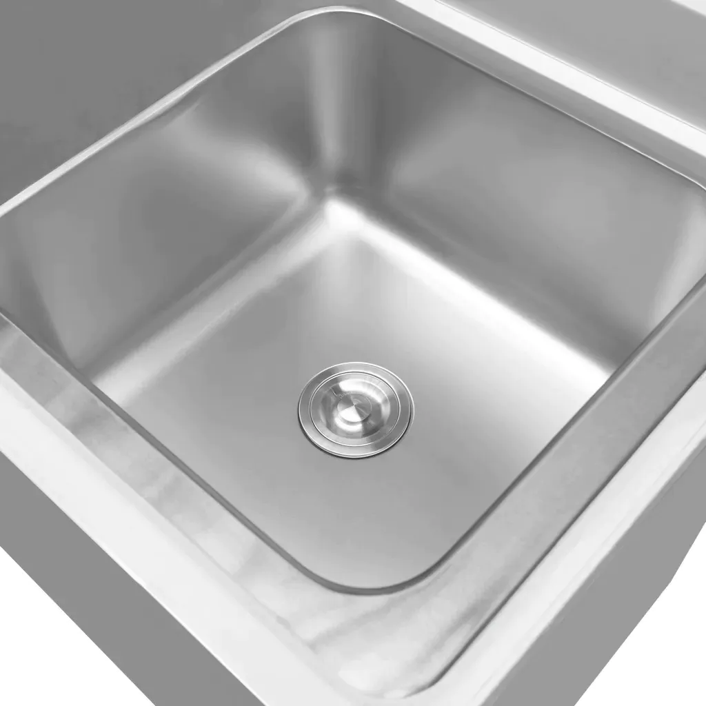 Chiuveta inox cuva stanga, dulap 100x60x85cm [8]