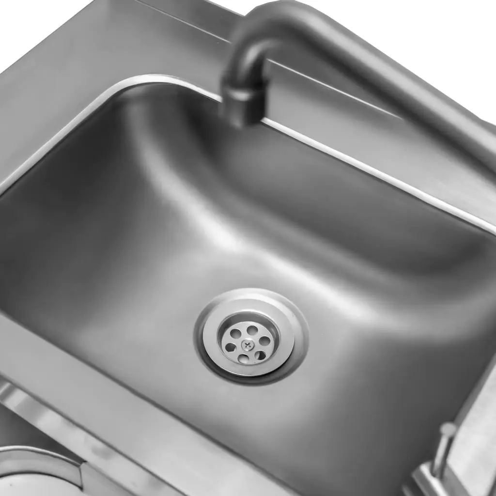 Chiuveta inox pentru mop 50x61x84cm [6]
