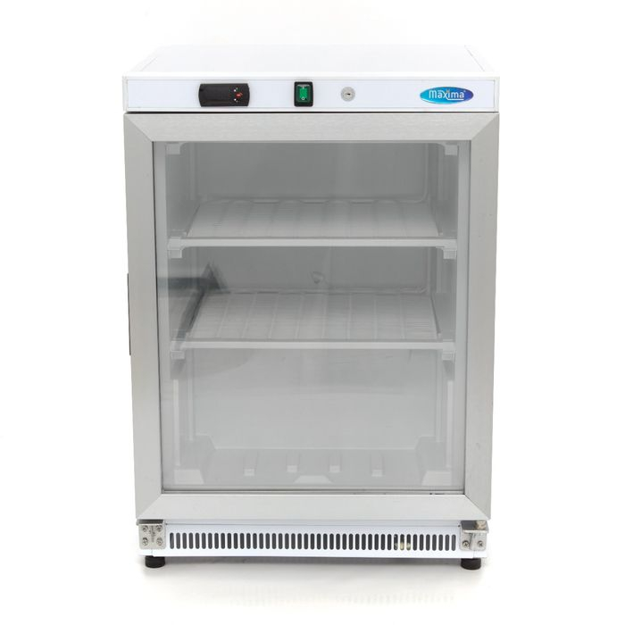 Congelator alb 200 litri cu usa sticla si 3 compartimente [6]