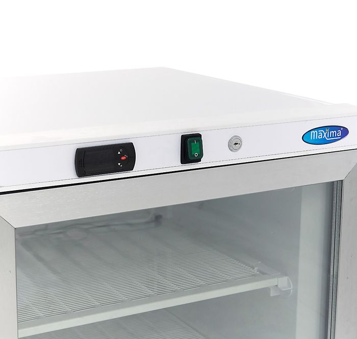 Congelator alb 200 litri cu usa sticla si 3 compartimente [2]