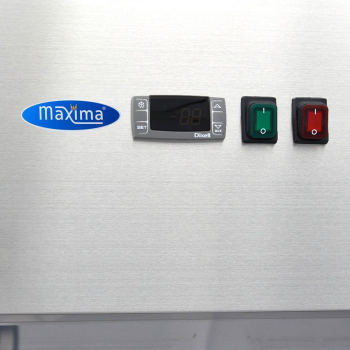 Congelator inox 1400 litri cu usi sticla si 6 rafturi reglabile [4]