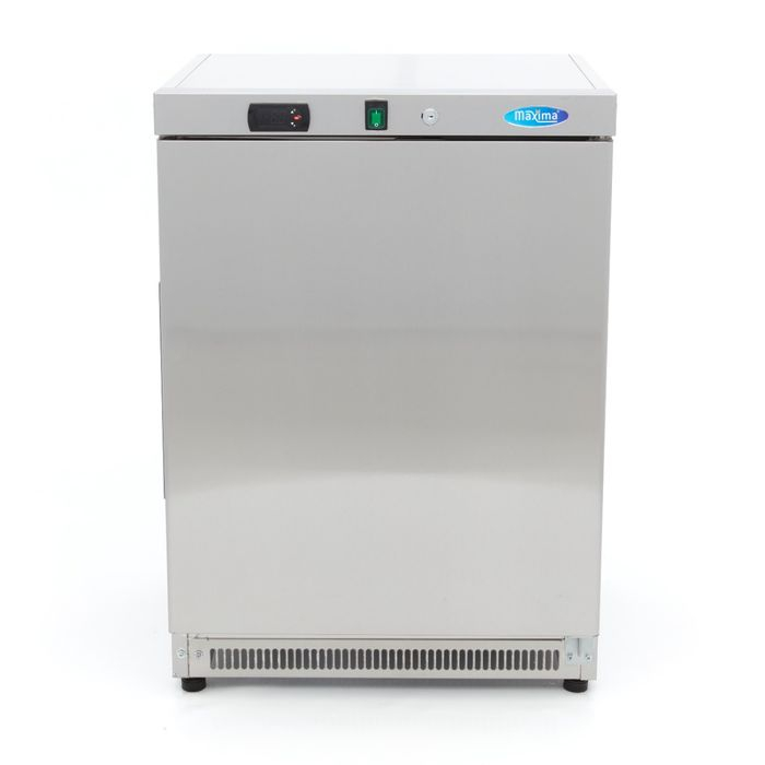 Congelator inox 200 litri cu 2 rafturi fixe si afisaj digital [6]