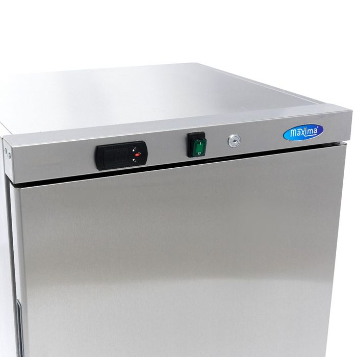 Congelator inox 200 litri cu 2 rafturi fixe si afisaj digital [2]