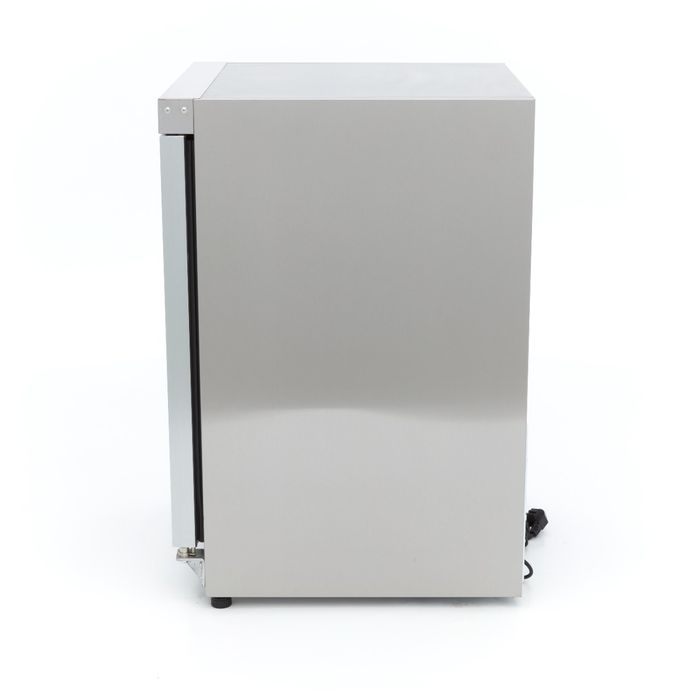 Congelator inox 200 litri cu usa sticla si 3 compartimente [5]