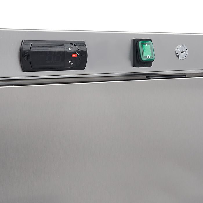 Congelator inox 400 litri cu 6 rafturi fixe si afisaj digital [2]
