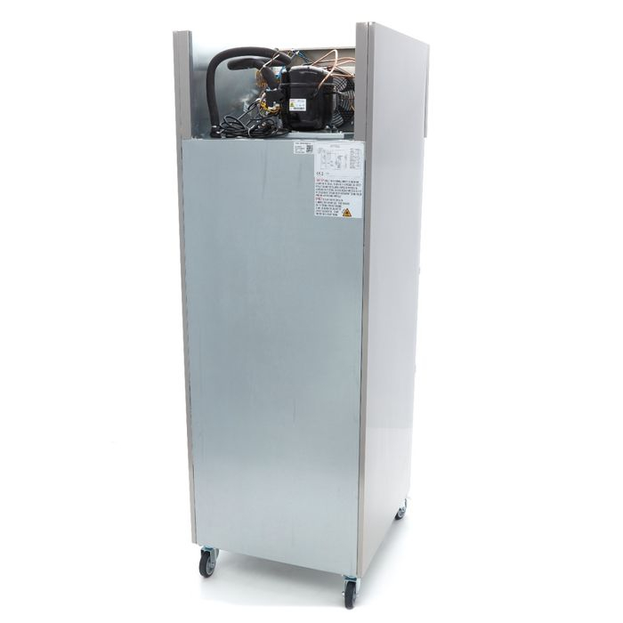 Congelator inox 600 litri cu usa sticla si 3 rafturi gn [7]