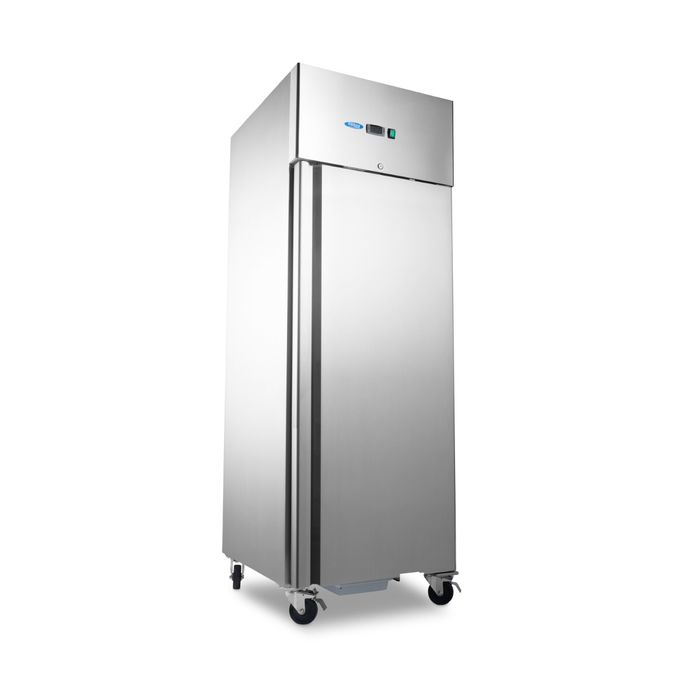 Congelator inox 700 litri cu 3 rafturi GN si roti cu frana [1]