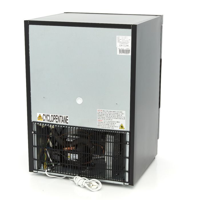 Congelator negru 200 litri cu 2 rafturi fixe si afisaj digital [4]