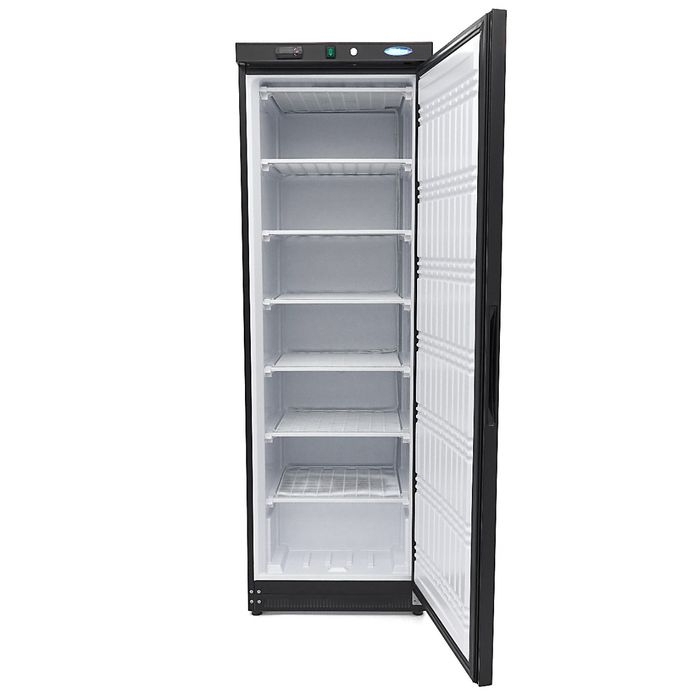 Congelator negru 400 litri cu 6 rafturi fixe si afisaj digital [3]
