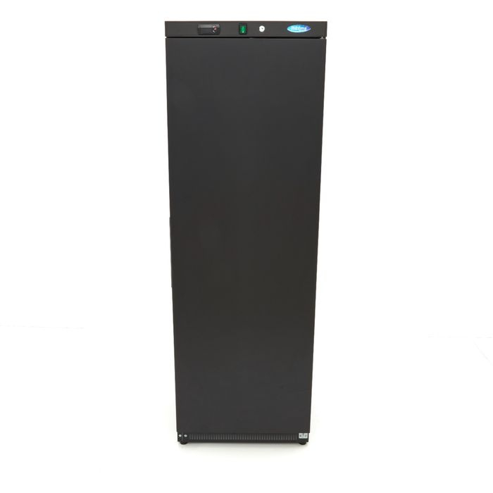 Congelator negru 400 litri cu 6 rafturi fixe si afisaj digital [6]