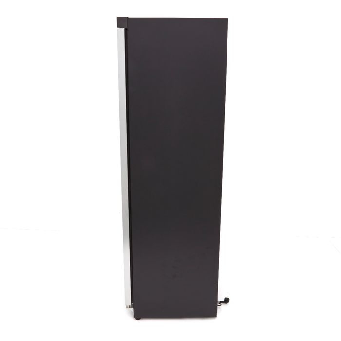 Congelator negru 400 litri cu usa sticla si 6 rafturi fixe [5]