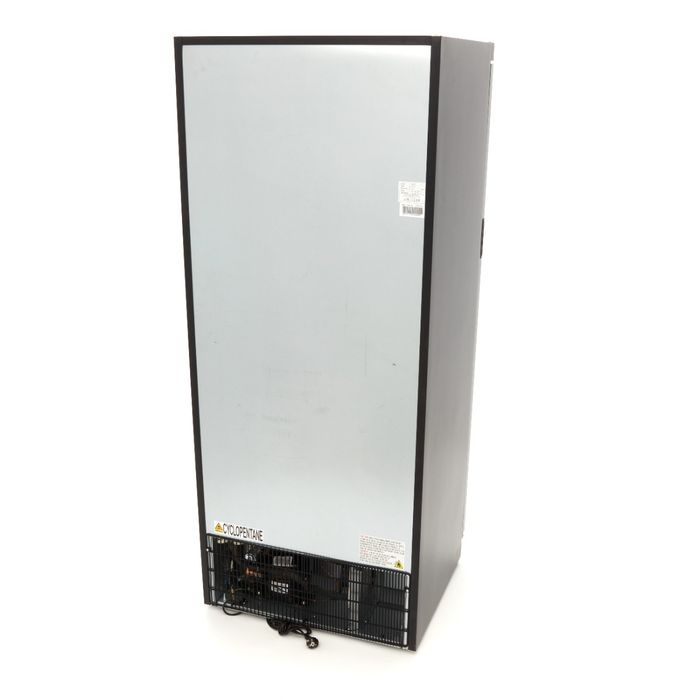 Congelator negru 600 litri cu usa sticla si 6 rafturi fixe [4]
