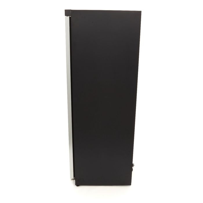 Congelator negru 600 litri cu usa sticla si 6 rafturi fixe [5]