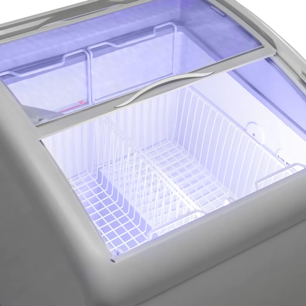 Congelator orizontal cu geam de sticla 110L, YETI X67 [3]