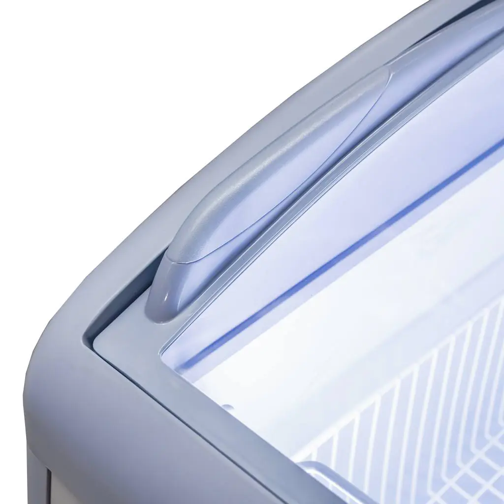 Congelator orizontal cu geam de sticla 260L, YETI X126 [4]