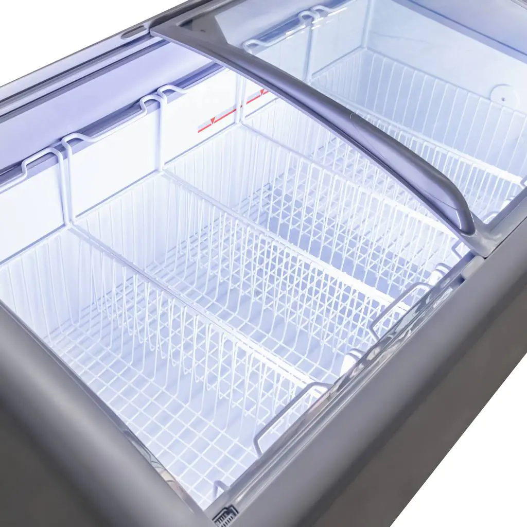 Congelator orizontal cu geam de sticla 260L, YETI X126 [5]