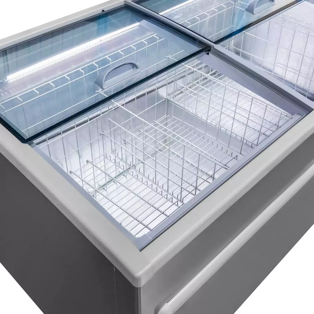Congelator orizontal cu geam de sticla 386L, NoFrost [5]