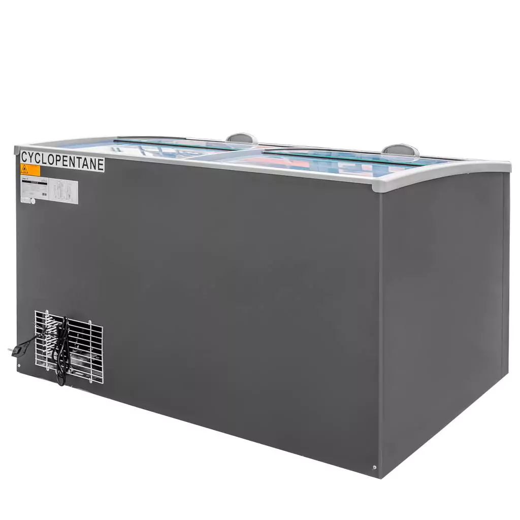 Congelator orizontal cu geam de sticla 386L, NoFrost [7]